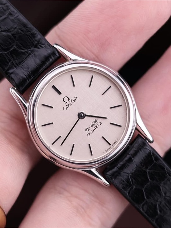 Omega Accessories - Vintage 1980s Omega De Ville 591 0094 Women’s Watch, Swiss Made